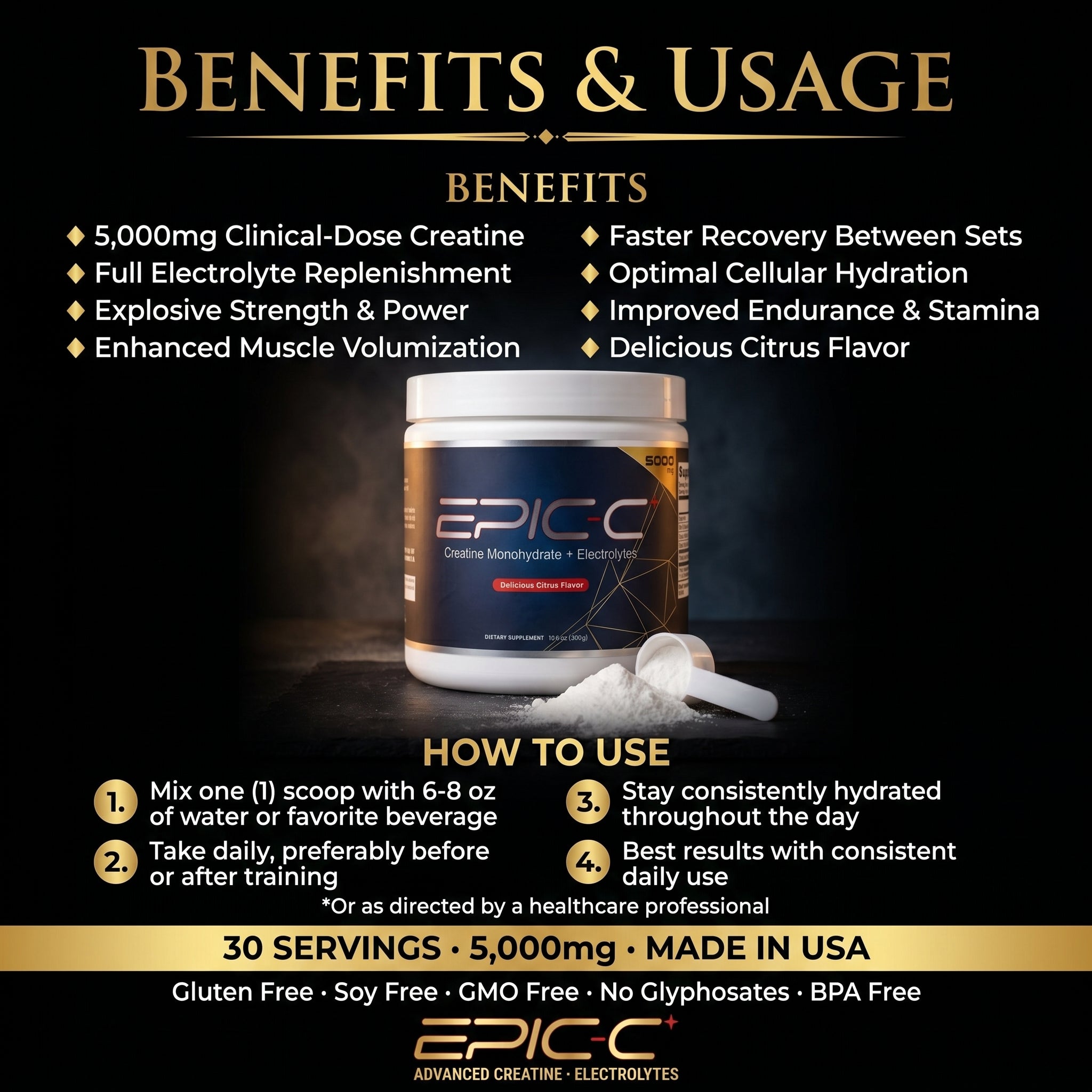 EPIC-C+ benefits and suggested usage guide